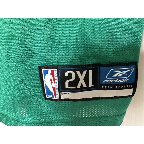 Celtics Vintage NBA Boston Basketball Jersey #1 Tower Size 2XL - Picture 3 of 7